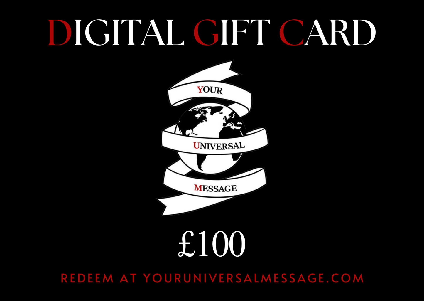 Your Universal Message E-Gift Card